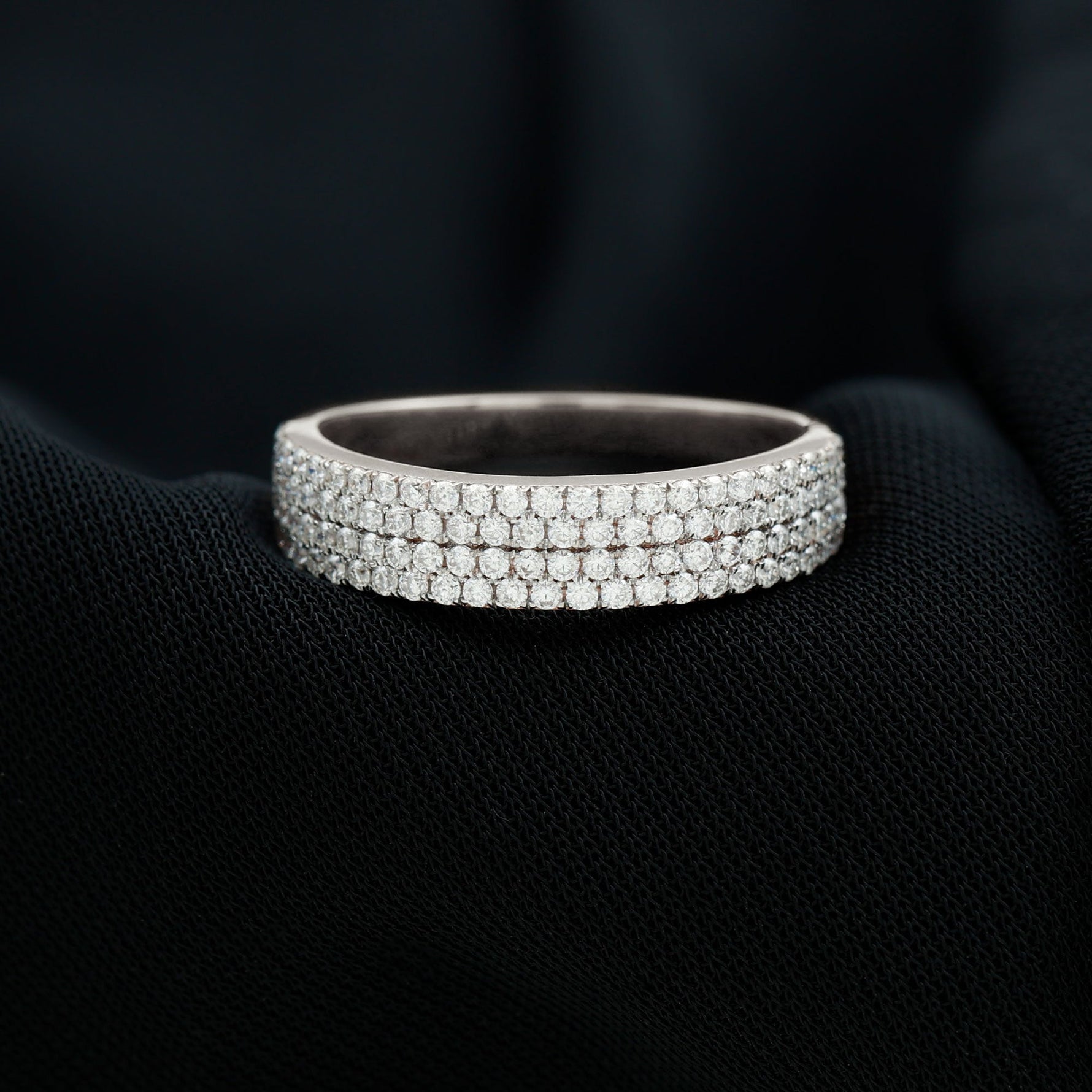 Brilliant Cut Lab Grown Diamond Classic Wedding Band Ring