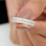 Brilliant Cut Lab Grown Diamond Classic Wedding Band Ring