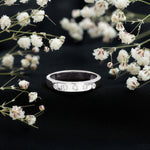 Lab Grown Diamond Wedding Ring for Men With Gypsy Setting