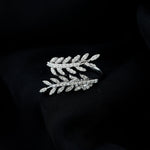 Certified Nature inspired Lab Grown Diamond Cocktail Ring for Women