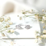 Lab Created Diamond Wedding Wrap Ring For Women