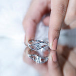 Certified 6 mm Lab Created Diamond Round Engagement Ring in Tension Setting