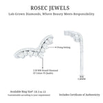 Classic Lab Grown Diamond Engagement Ring Enhancer