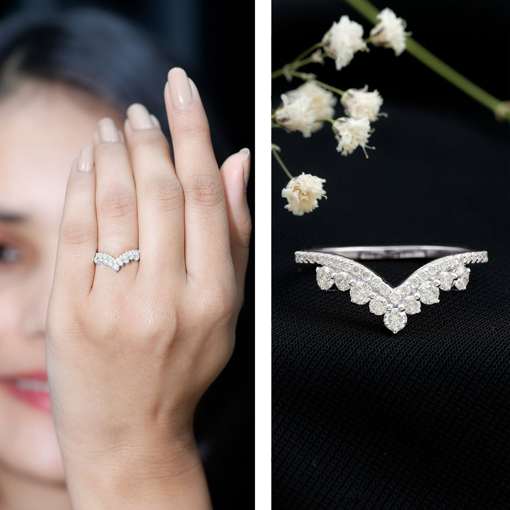 Classic Lab Grown Diamond Engagement Ring Enhancer