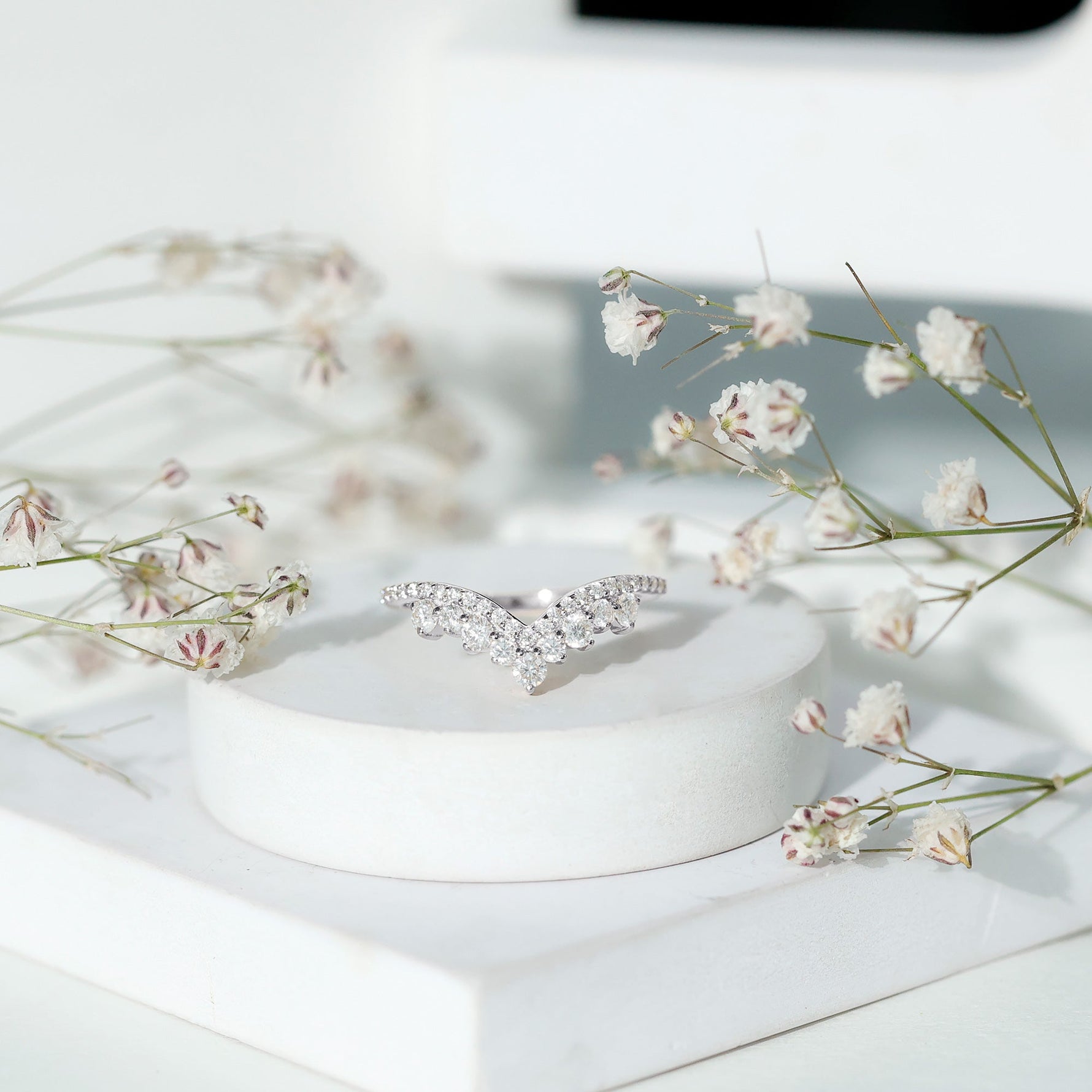 Classic Lab Grown Diamond Engagement Ring Enhancer