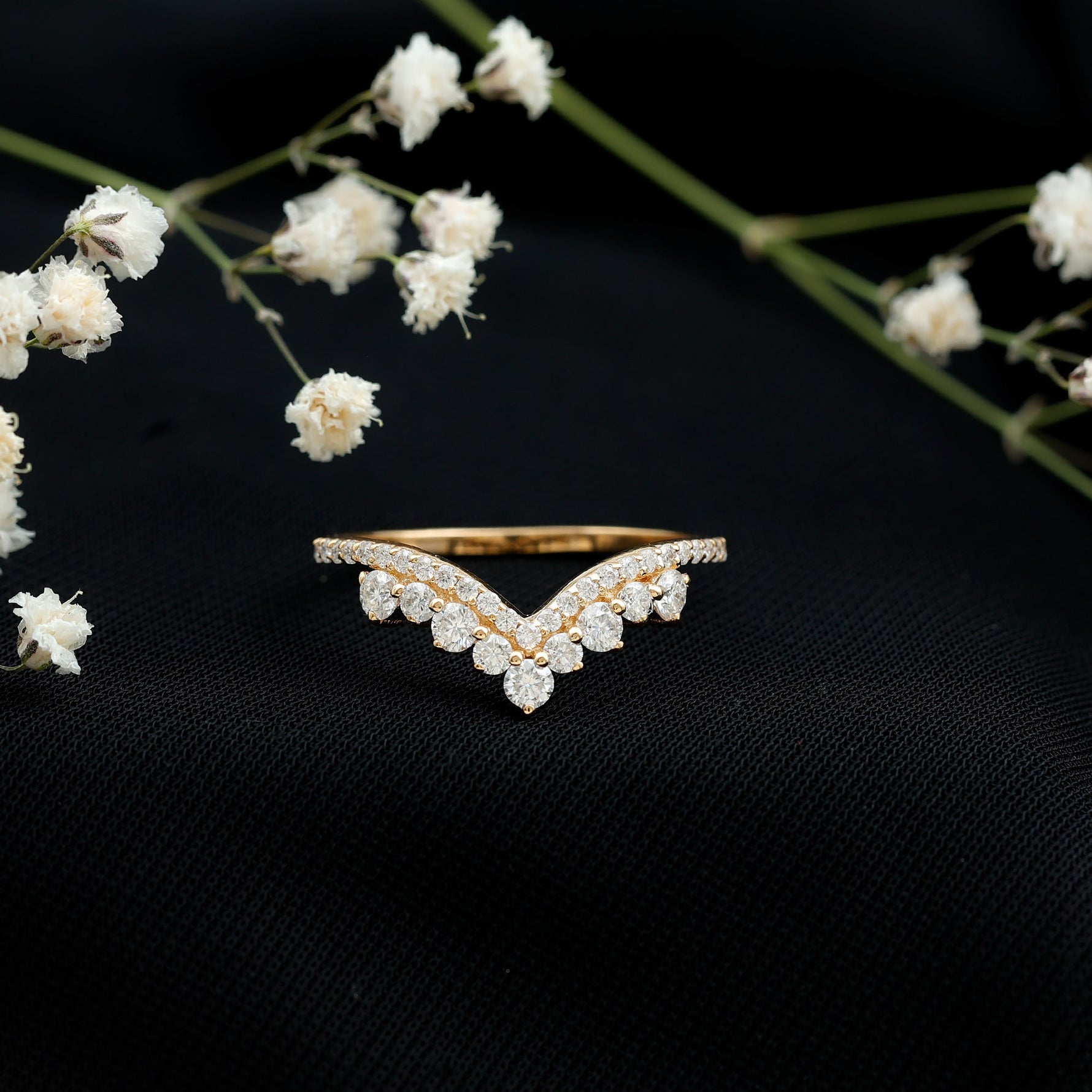 Classic Lab Grown Diamond Engagement Ring Enhancer