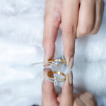 1.25 CT Marquise Cut Zircon Wedding Ring Set in Gold