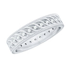 Lab Grown Diamond Designer Wedding Band Ring