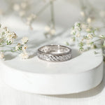 Lab Grown Diamond Designer Wedding Band Ring