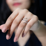 Certified Lab Grown Diamond Cocktail Ring For Women