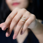 Certified Lab Grown Diamond Cocktail Ring For Women