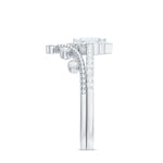 Marquise Cut Moissanite Vintage Wedding Ring Set