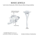 Lab Grown Diamond Nature Inspired Floral Bypass Ring