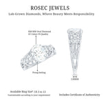 Antique Style Lab Grown Diamond Solitaire Engagement Ring