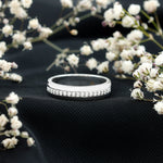 Moissanite Classic Wedding Band Ring For Men