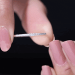 Certified Natural Diamond Stackable Wedding Ring