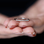 Certified Natural Diamond Stackable Wedding Ring