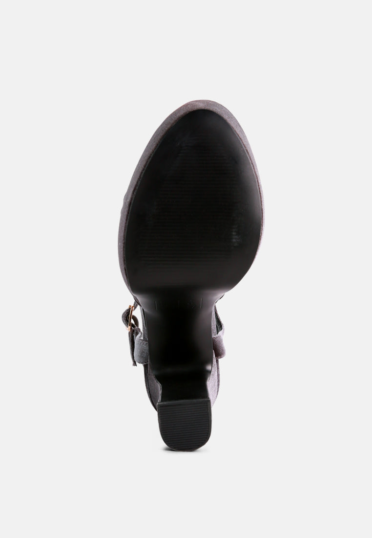 Liddel Platform Heel Sandals