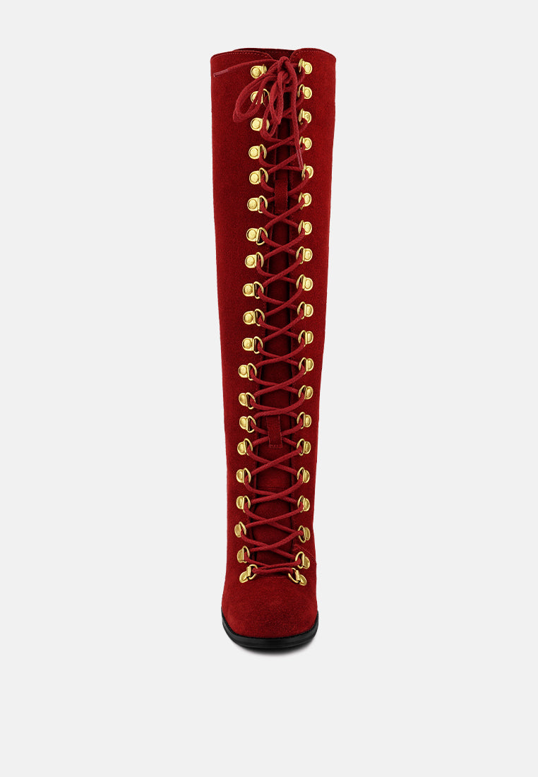 Street-Slay Antique Heeled Calf Boot