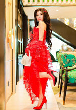 Hornet High Heeled Satin Pump Sandals London Rag International