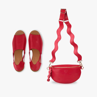 Peep Toe Shoe + Crossbody bag Bundle (15% off Bags)