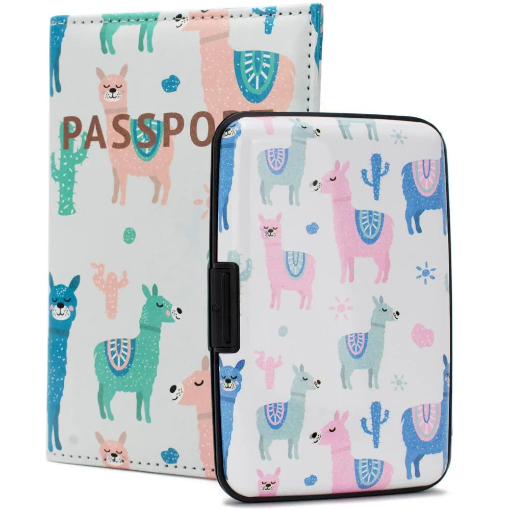 RFID Wallet & Passport Cover Set - By Baano