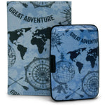 RFID Wallet & Passport Cover Set - By Baano