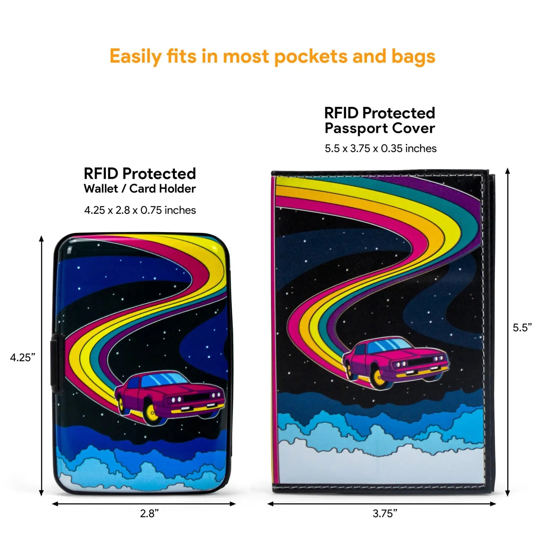 RFID Wallet & Passport Cover Set - By Baano