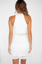 Rivers Mini Dress - White Lace