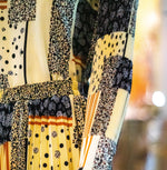 Abstract Print Two Piece Midi Dress Set MissFinchNYC