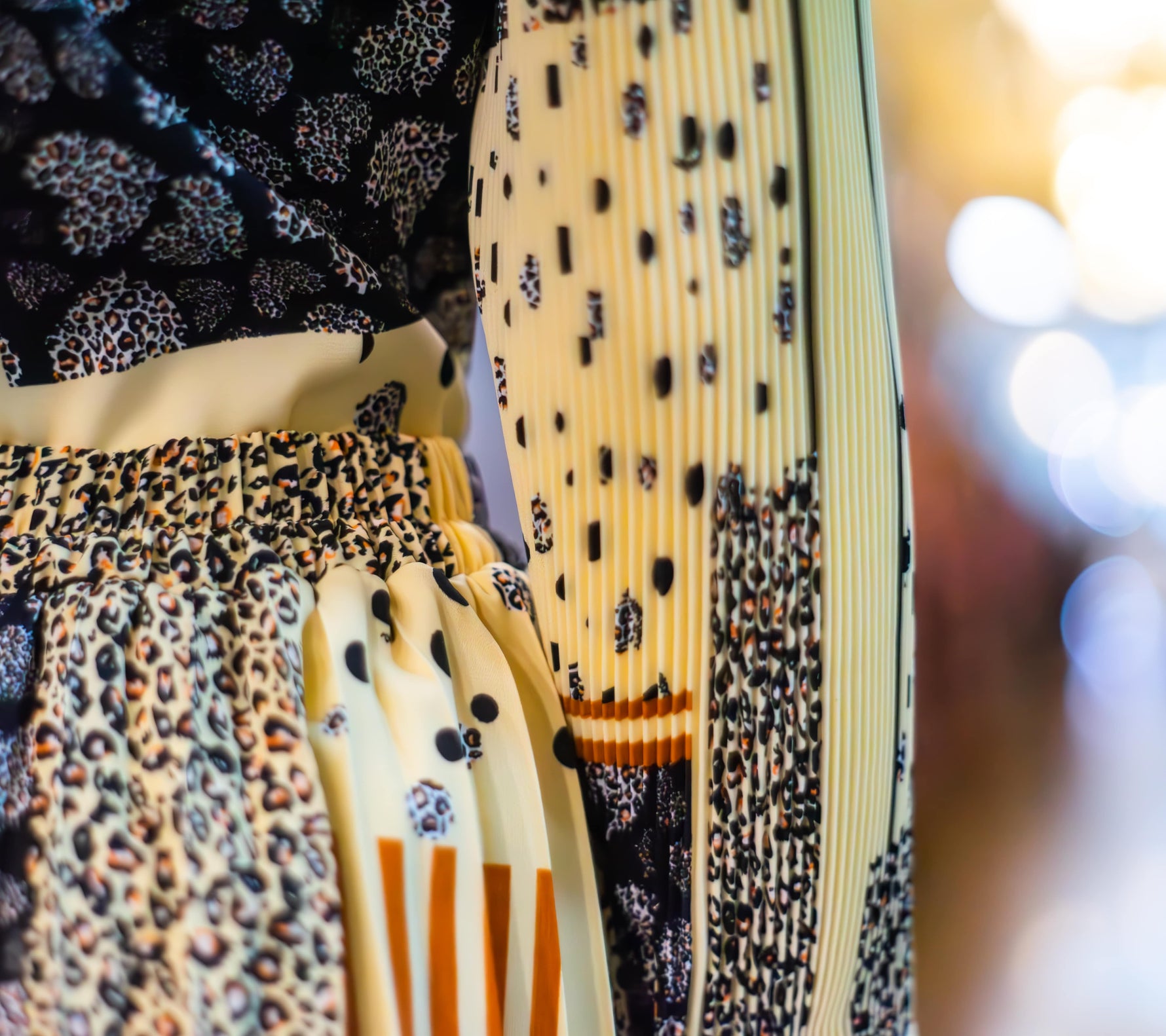 Abstract Print Two Piece Midi Dress Set MissFinchNYC