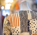 Abstract Print Two Piece Midi Dress Set MissFinchNYC