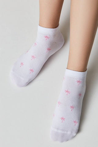 Cotton Ankle Socks Conte Active - 589 Palm Trees - By Baano