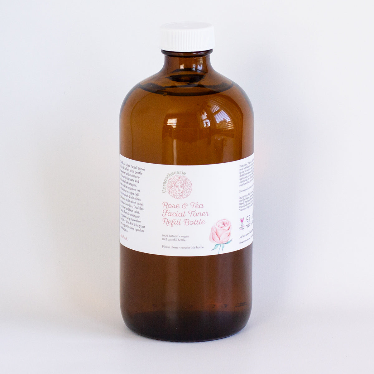 Rose & Tea Facial Toner - Bulk Refill Bottle