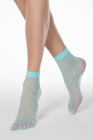 Socks Conte Fantasy 20 - Polka Dot - By Baano