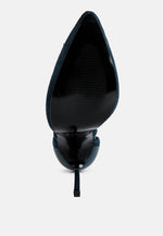 Rule Breaker Lace Up Stiletto Heel Suede Sandals