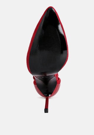 Rule Breaker Lace Up Stiletto Heel Suede Sandals