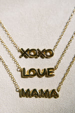 Bubble Letter Necklace