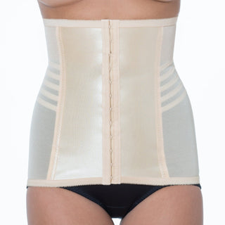 Style 821 | Shapette Powermesh Satin Panel Waist Cincher Rago Shapewear