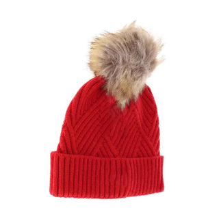 KIDS Large Patch Heathered C.C Beanie