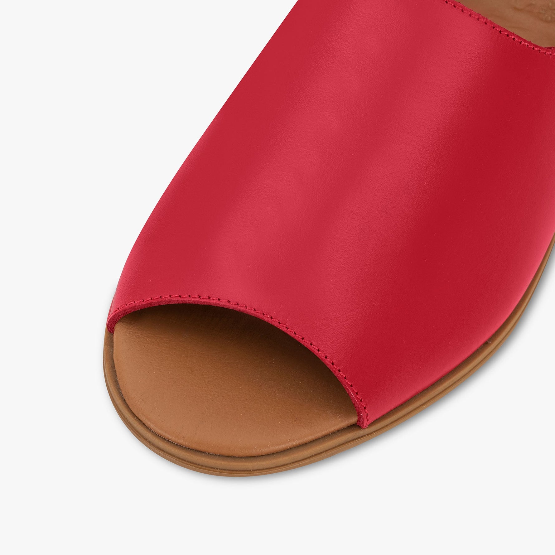 Imperial Red Peep Toes