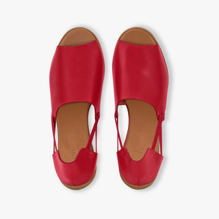 Imperial Red Peep Toes
