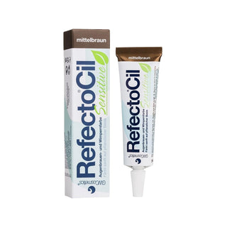 RefectoCil Sensitive Medium Brown Eyebrow and Eyelash Dye Medium Brown 15 ml