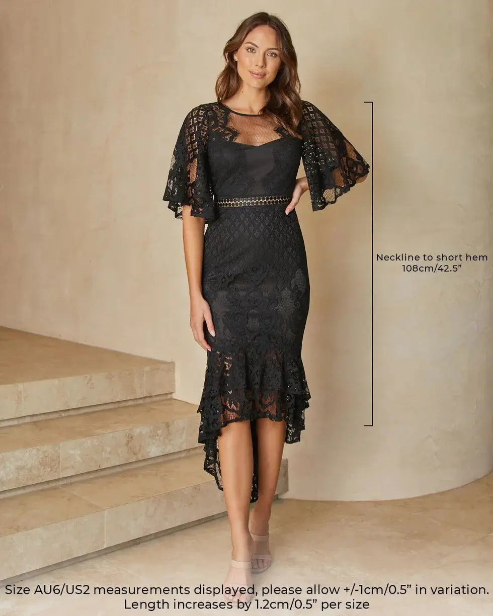 Reyna Dress - Black