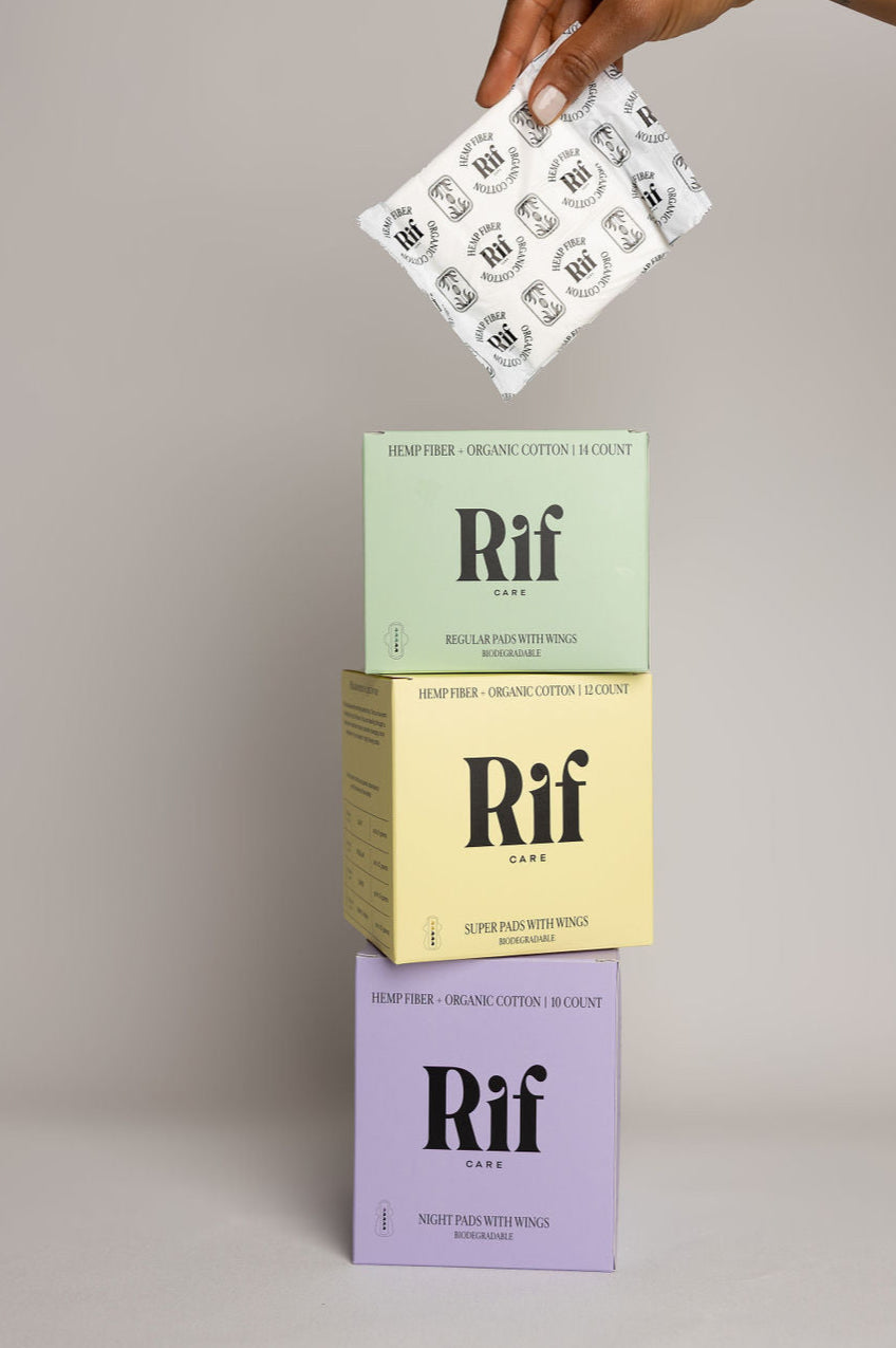 Organic Pads with Wings - Multipack Bundle Rif care