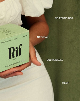 Organic Pads with wings - Regular 3 pack Bundle Rif care