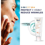 Roc Anti Wrinkle Face Sunscreen Spf 50+ 50 ml