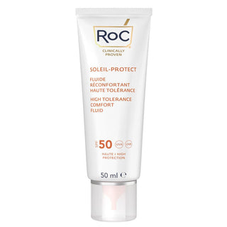 Roc Soleil -Protect Face Sunscreen for Sensitive Skin Spf 50+ 50 ml