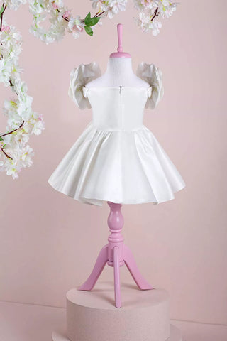 Rosa White Party Dress