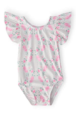 Rosie Posie S/S Flutter Sleeve Leotard